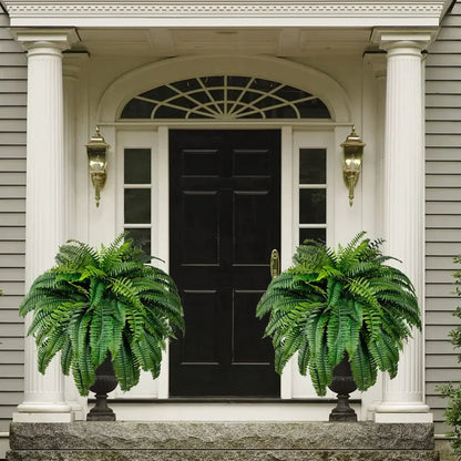 UV Resistant Lifelike Artificial Boston Fern - This Week's Special Price $19.99