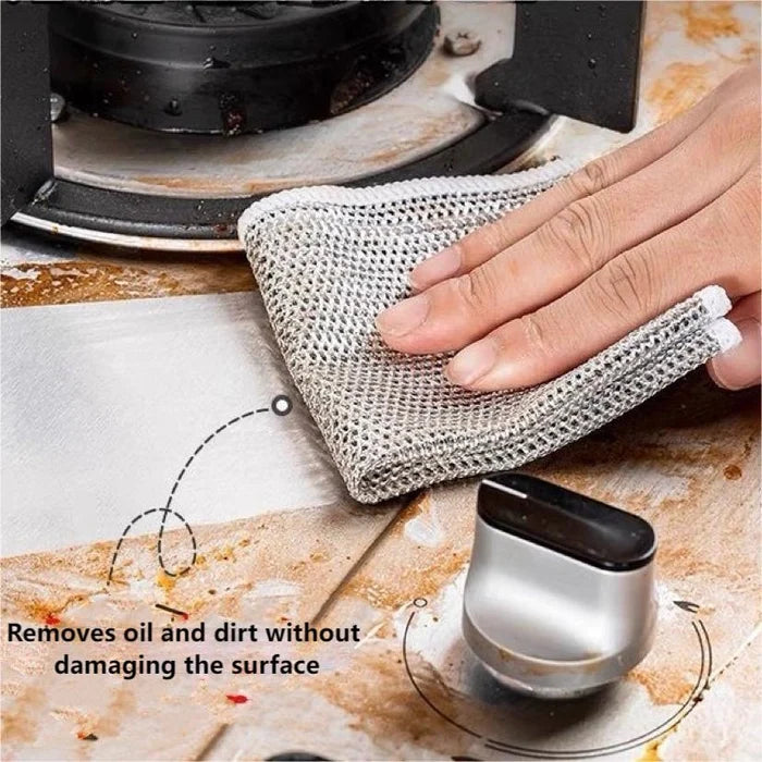 Multipurpose Wire Miracle Cleaning Cloths - Hot Sale 50% Off