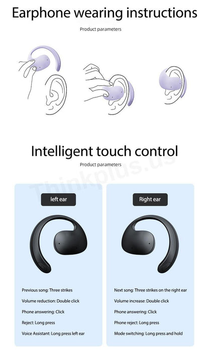 Earphone Wireless Bluetooth