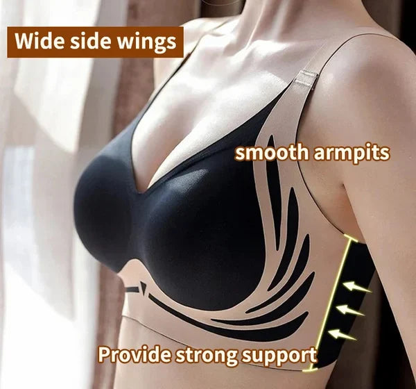 Lifting Anti-Sagging Wireless Push-up Bra