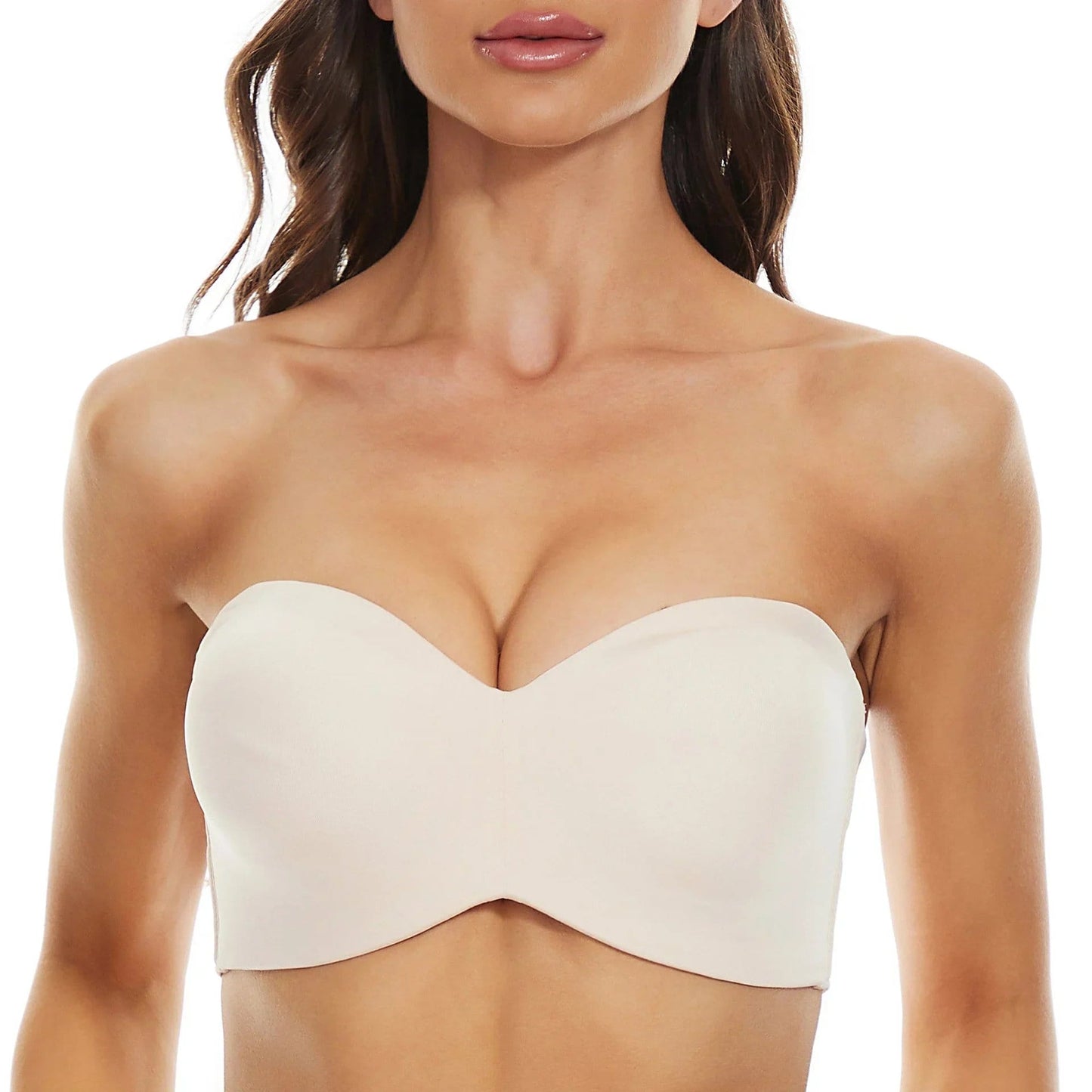 Full Support Non-Slip Convertible Bandeau Bra – Hot Sale 50% Off