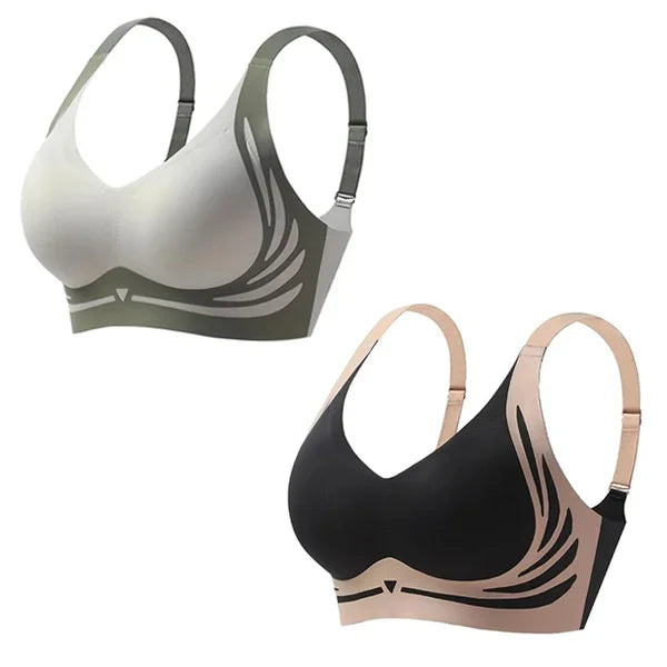 Lifting Anti-Sagging Wireless Push-up Bra