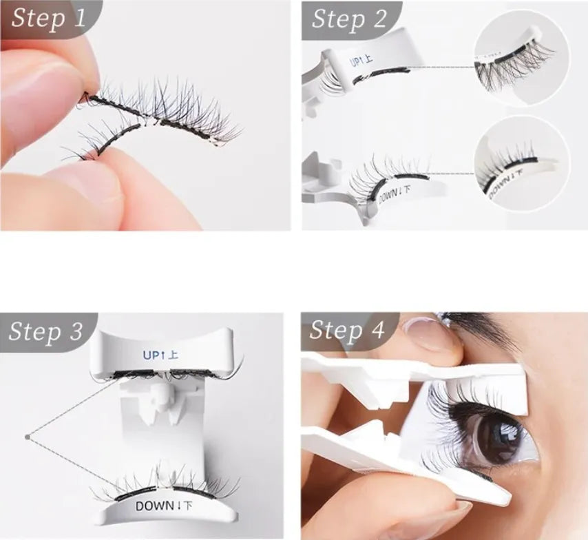 2024 New Reusable Magnetic Eyelashes - (BUY 1 GET 1 FREE)