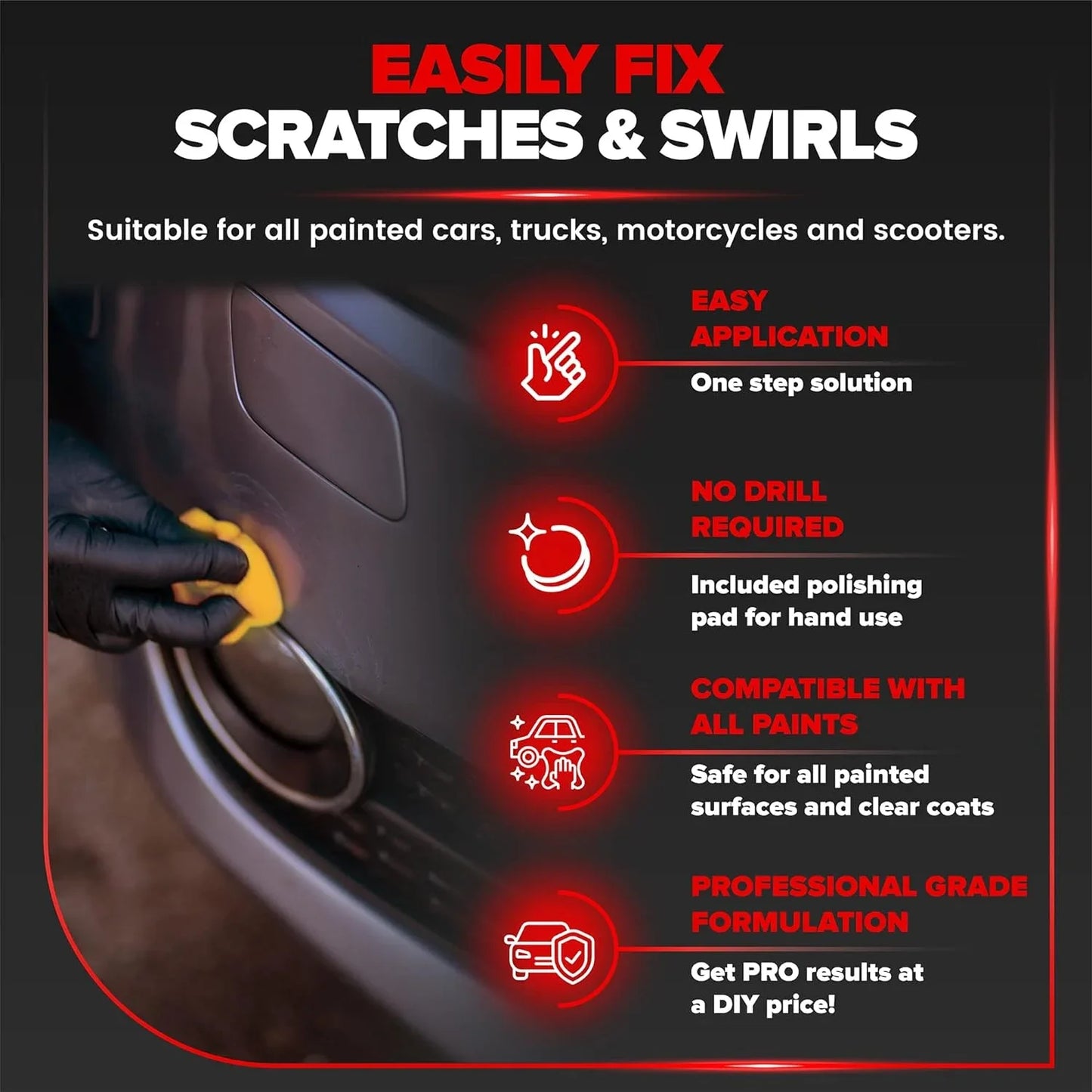 Car Scratch Repair Spray - Suitable For All Colors Car Paint - Hot Sale 50% Off