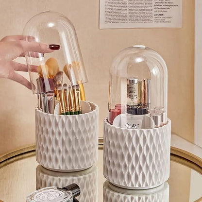 Sleek 360° Spinning Makeup Brush Holder - BIG SALE 49% OFF