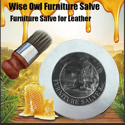 Wise Owl Furniture Salve & Brush - Hot Sale 50% Off