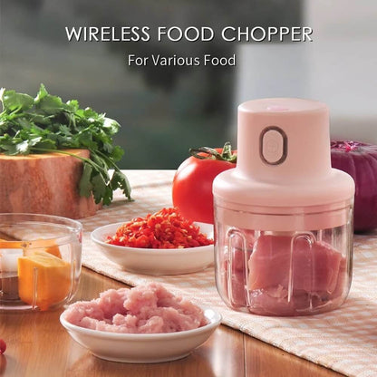 Wireless Food Chopper - Hot sale 50%