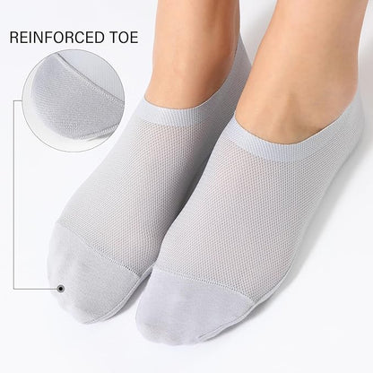 Ultra Thin Liner Socks Non Slip ComBed Cotton No Show Socks - Hot sale 50% Off