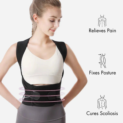 Pro Posture Back and Shoulder Support Brace - Hot Sale 60% Off