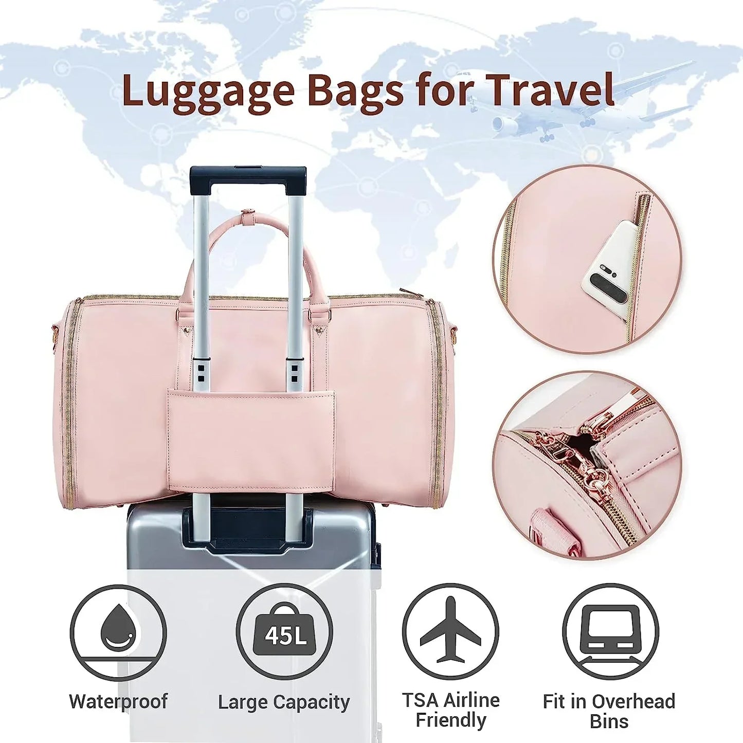 Glocarry- Foldable Travel Bag