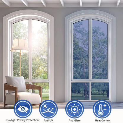 Privacy Sun Blocking Anti UV Reflective Window Film - BUY MORE SAVE MORE - Hot Sale 50% Off