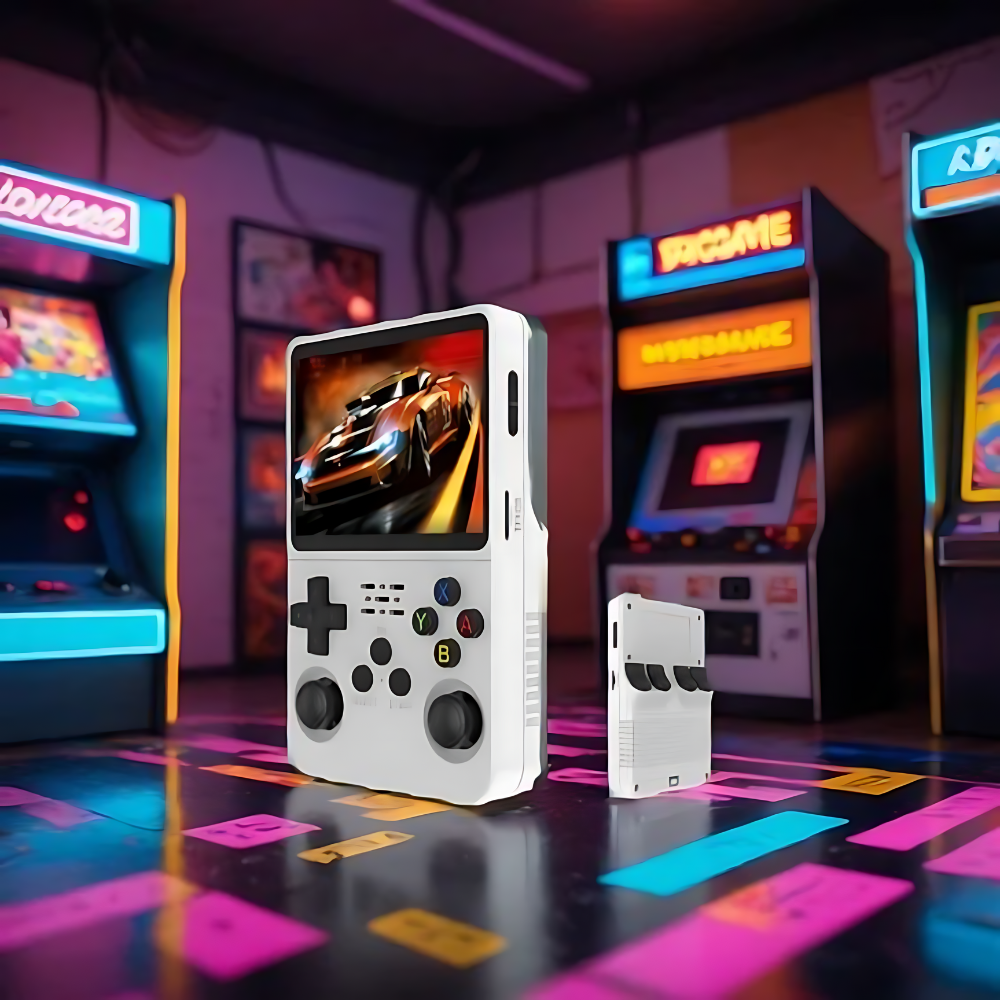 Retro Handheld  Gaming Console with HD Screen & USB Charging