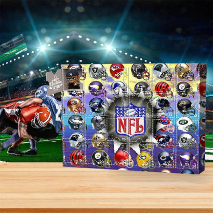 NEW NFL Advent Calendar - The One With 24 Little Doors