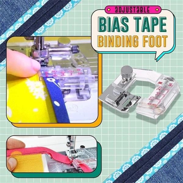 Adjustable Bias Tape Binding Foot - Hot Sale 50% Off