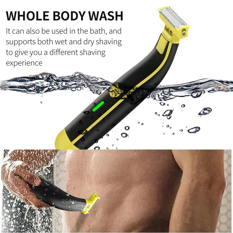 Wet and Dry Electric Shaver