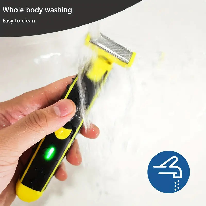 Wet and Dry Electric Shaver