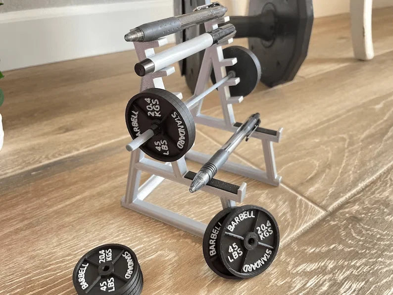 Squat Rack Pen Holder - Desk Organizer