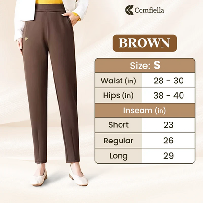 Comfiella - Women's Casual High Waist Modern Fit Pants