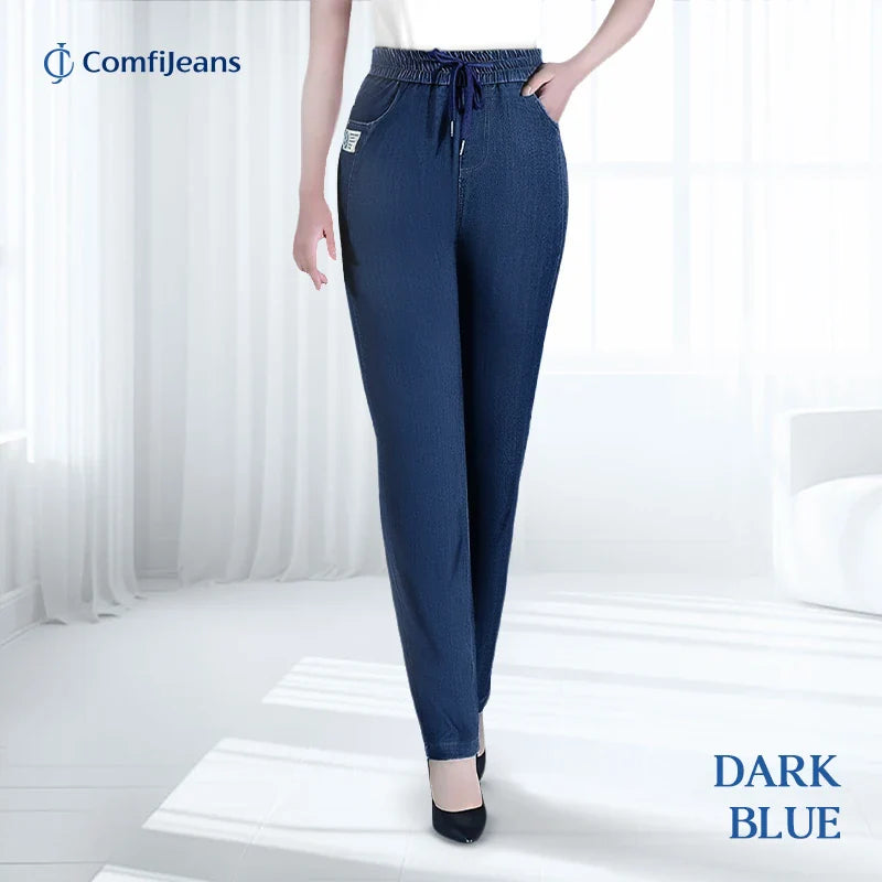 ComfiJeans - High Waist Ultra-Stretch Mom Jeans - Hot Sale 50% Off