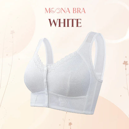 Moona Bra - Front Closure Breathable Bra for Seniors - LAST DAY SALE 80% OFF