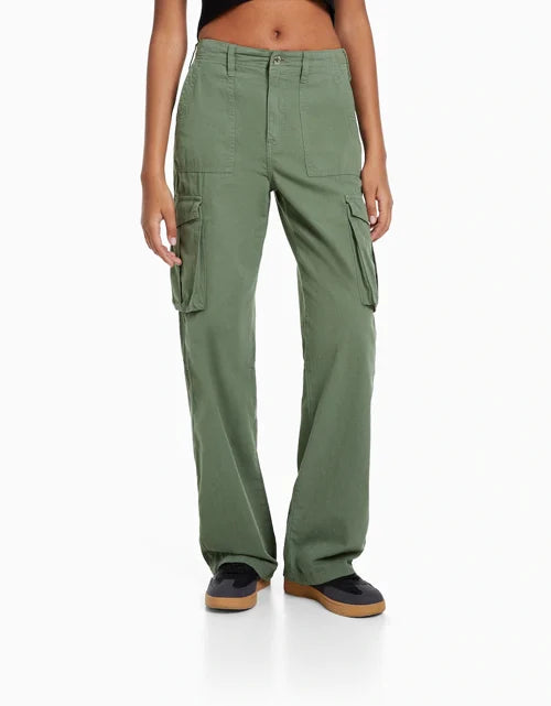 ADJUSTABLE STRAIGHT FIT CARGO PANTS - Hot Sale 50% Off