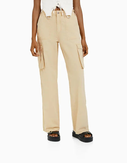 ADJUSTABLE STRAIGHT FIT CARGO PANTS - Hot Sale 50% Off