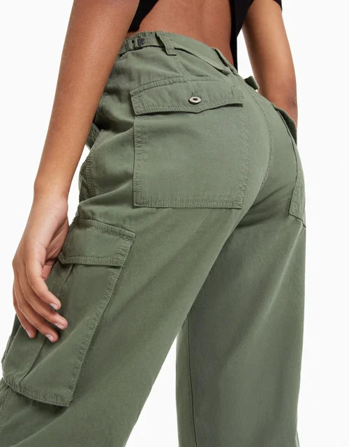 ADJUSTABLE STRAIGHT FIT CARGO PANTS - Hot Sale 50% Off