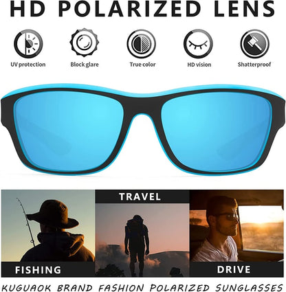 2024 Men's Outdoor Sports Sunglasses with Anti-glare Polarized Lens - 70%Off