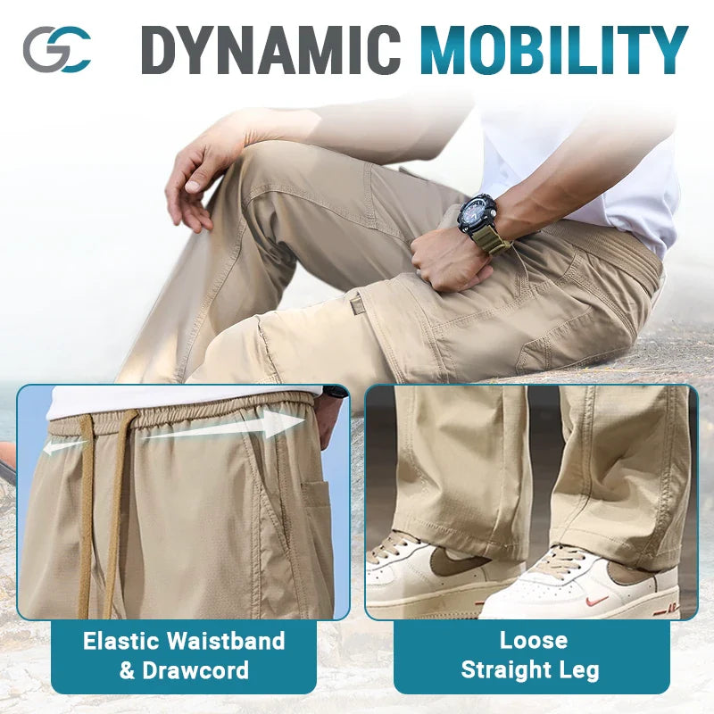 GenCargos - Multi-Pocket Outdoor Active Cargo Pants