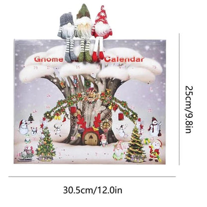 2024 Christmas and Halloween Gnome Advent Calendar