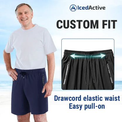 IcedActive - Ice Silk Quick Drying Stretch Shorts - Last Day Sale 70% OFF