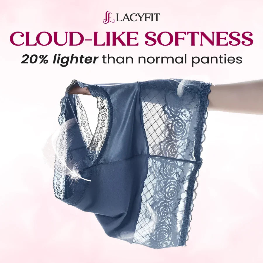 LacyFit - Silky Comfort High Waist Hiplift Panties - Hot Sale 50% Off