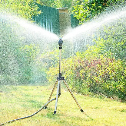 Stainless Steel Rotary Irrigation Tripod Telescopic Support Sprinkler