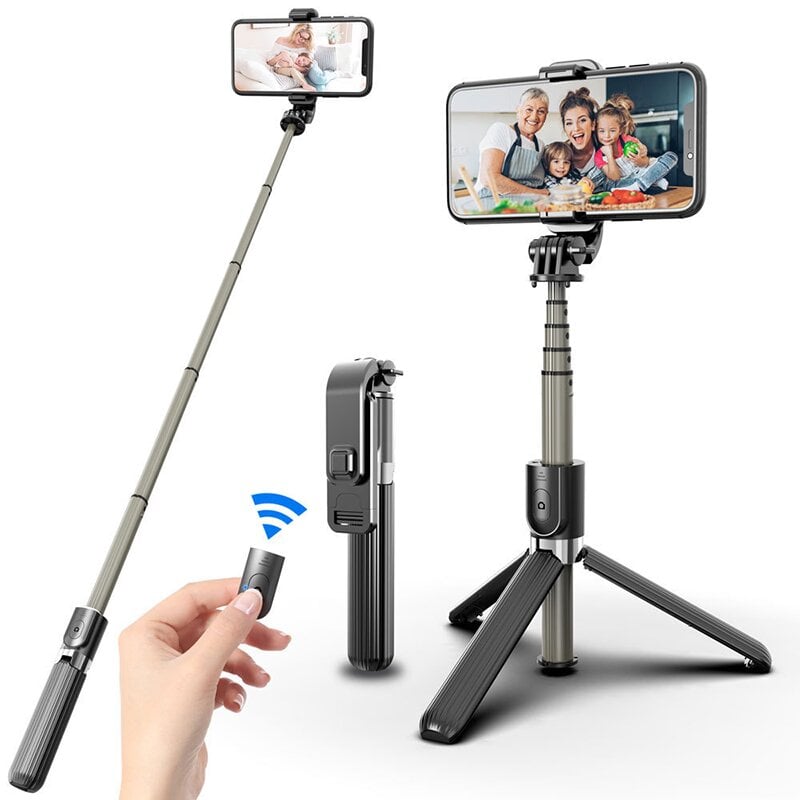 6 In 1 Wireless Bluetooth Selfie Stick