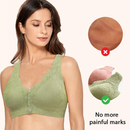 EveriCharm - Zero Feel Lace Full Coverage Front Closure Bra – LAST DAY SALE 70% OFF