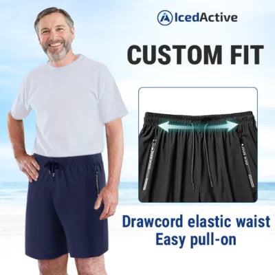 IcedActive - Women's Ice Silk Quick Drying Stretch Shorts - Hot Sales 70% OFF