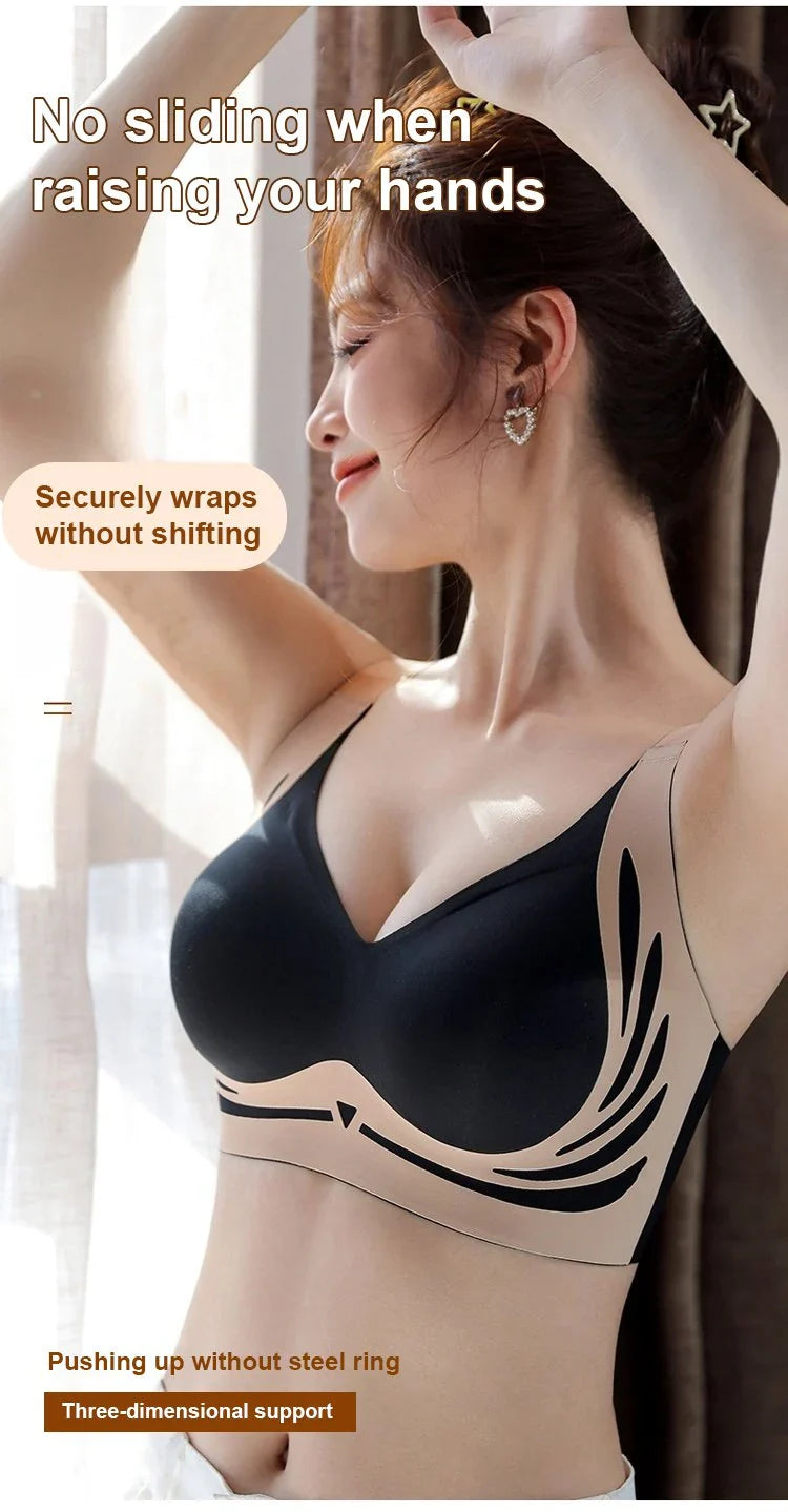 Super Gather Bra| Wireless Push-up Bra