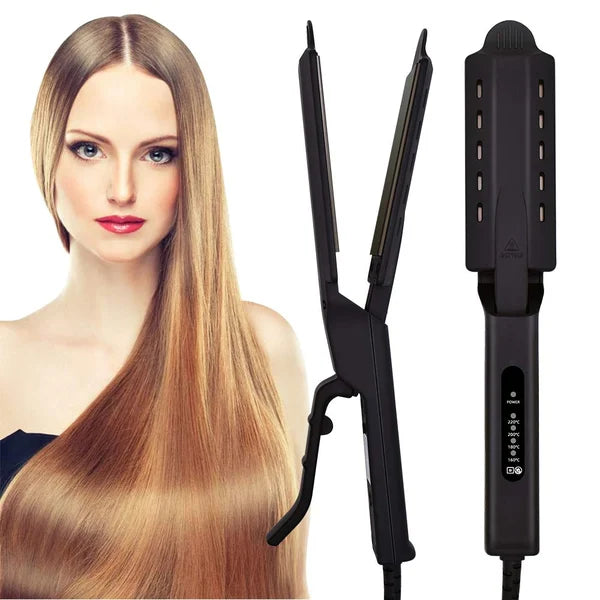 New Ceramic Tourmaline Ionic Flat Iron Hair Straightener - Last Day 50% OFF