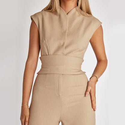 AIR ESSENTIALS SMART CASUAL JUMPSUIT