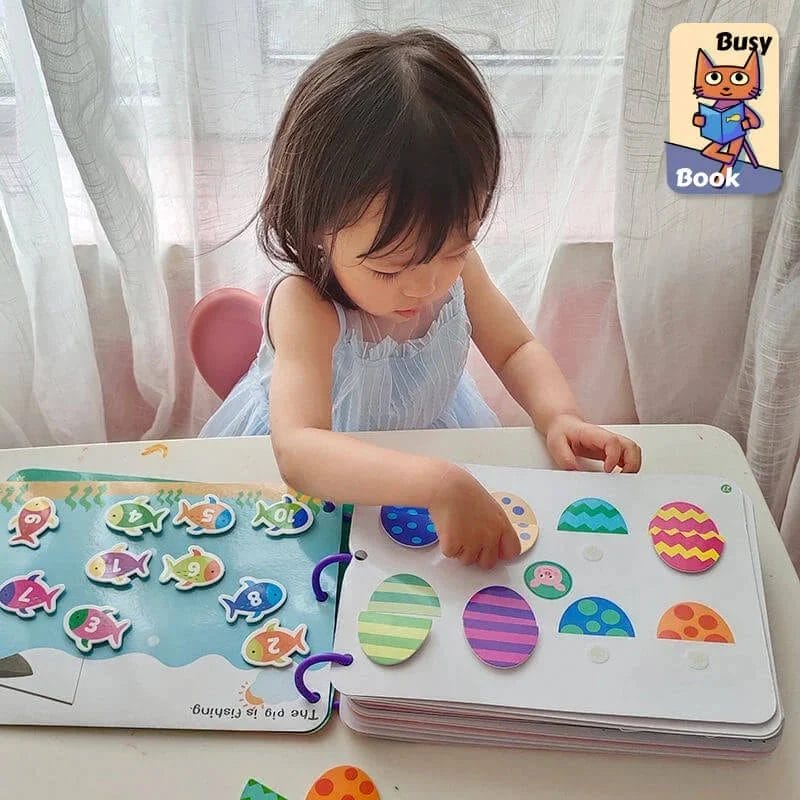 Learn-N-Play Montessori Busy Books – Hot Sale 50% Off