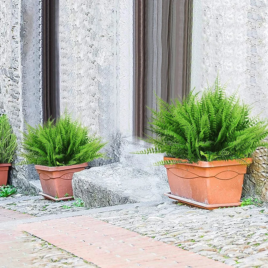 UV Resistant Lifelike Artificial Boston Fern - Hot Sale 50% Off