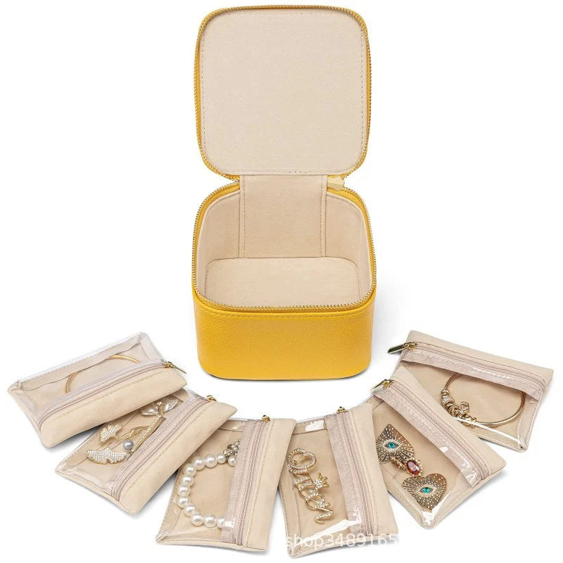 Leather Jewelry Boxes for Travel - Buy 2 Vip Shipping - LAST DAY 49% OFF