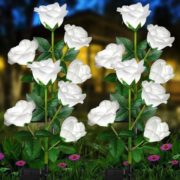 Solar Flower Stake Lights - 【2023 Fully Upgraded - LAST DAY 70% OFF】