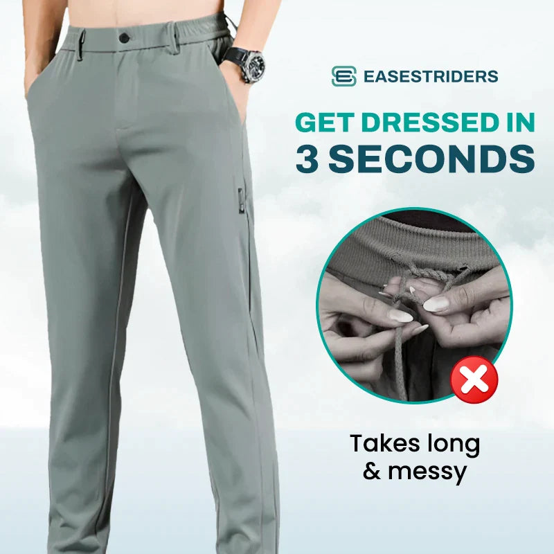 EaseStrider - Ice Silk Stretch Men Pants - Hot Sale 50% Off