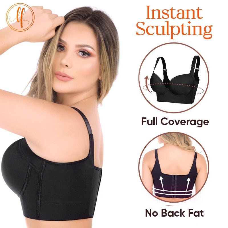 LushFitting - Sexy Deep Cup Full Coverage Bra