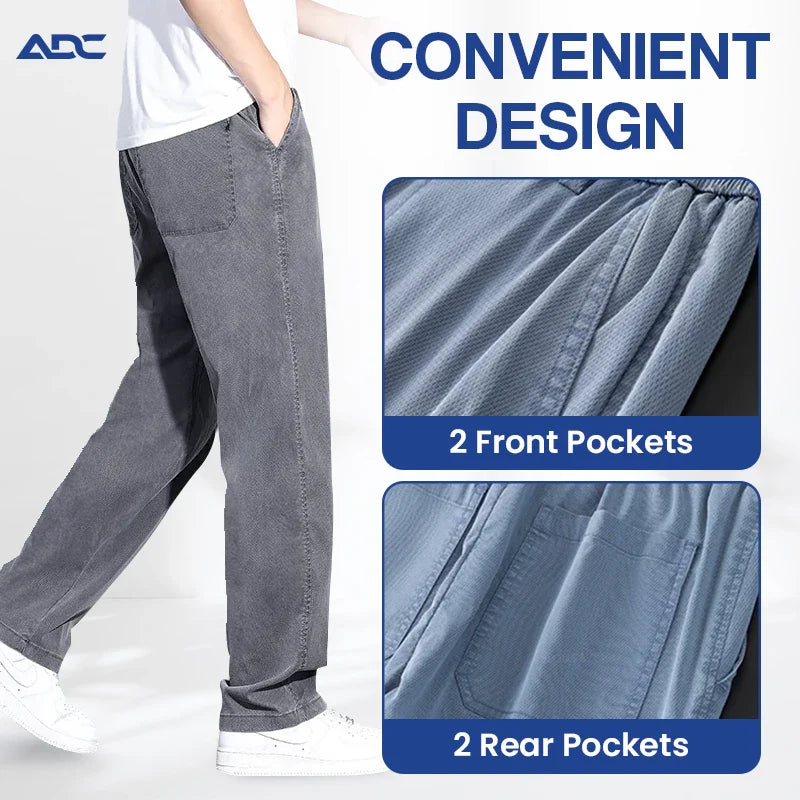 ADCDenim - All Day Comfort Straight Regular Fit Denim Trousers - Hot Sale 50% Off