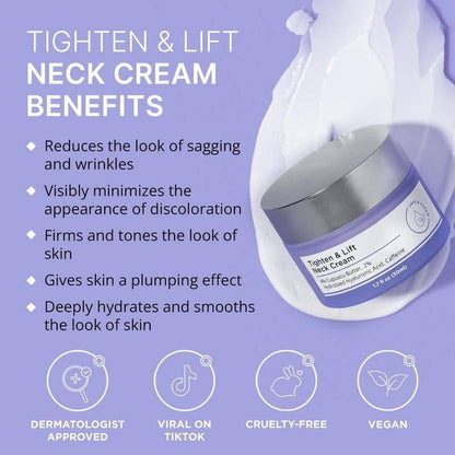 Tighten & Lift FirmingNeck Cream- Hot sale 50%