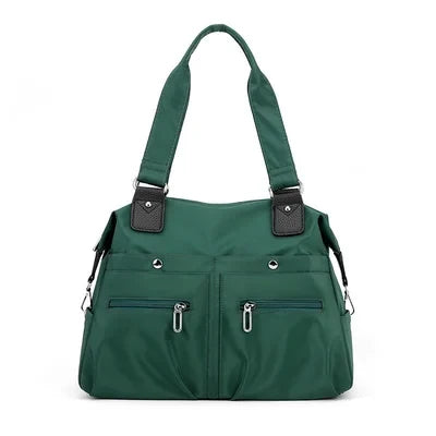 Large Capacity Waterproof Multi Pocket Shoulder Bag - winter sale