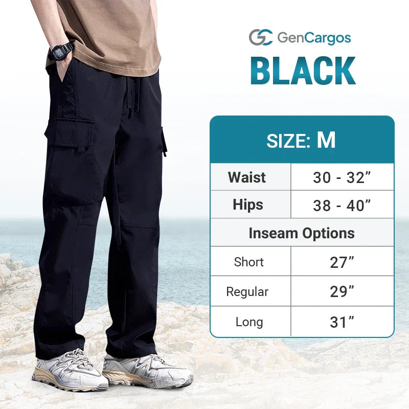 GenCargos - Multi-Pocket Outdoor Active Cargo Pants