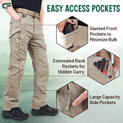 Multifunctional waterproof and tear proof tactical pants - Last Day Sale 55% OFF